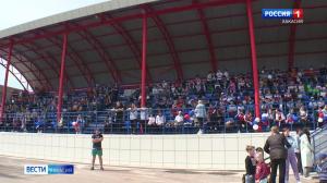 В Алтайском районе обновили стадион «Колос»