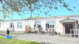 В Аскизском ПУ-18 студенты-отделочники проходят учебную практику