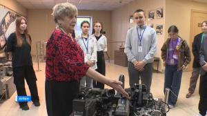 ГТРК «Хакасия» посетила медиа-группа центра одаренных детей «Альтаир»