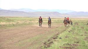Чирiм унi. ХIII муниципальные скачки в Ширинском районе