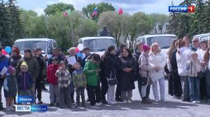 Многодетным семьям Хакасии вручили автомобили 