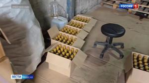 В Хакасии выявили лабораторию по производству контрафактного алкоголя