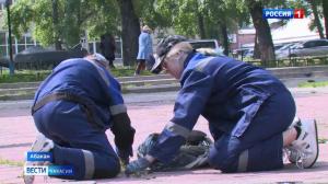 В Абакане открылся лагерь труда и отдыха