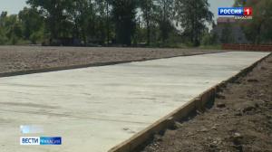 Будущая концертная площадка в ПКиО Абакана обретает очертания