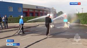 Соревнования по пожарно-спасательному спорту завершились 