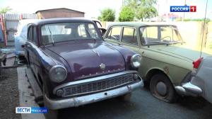 В Абакане живет коллекционер ретроавтомобилей