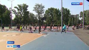 Фитнес под открытым небом – новый проект в Абакане