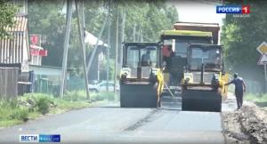 На станции Аскиз ремонтируют дороги