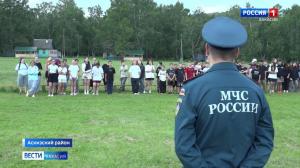 Учения в загородном лагере