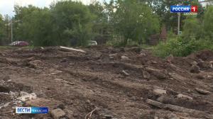 Экономия по-черногорски: в парке «Виктория» утилизируют строительный мусор