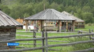 На территории юрточного комлекса «Кюг» установили сарчын