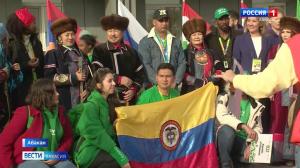 Хакасию встречает участников Слёта Всемирного фестиваля молодёжи