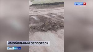 В Черногорске после грейдера люди не могут выехать на дорогу