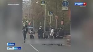 По дорогам Абакана передвигалась группа самокатчиков. Законно ли это?