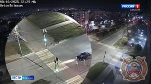 В Абакане на пешеходном переходе сбили молодого мужчину