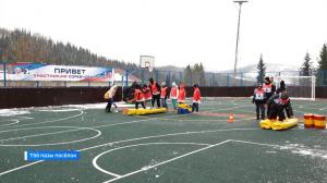 В посёлке Вершина Тёя открыли новую спортивную площадку