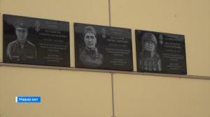 В с. Матур установили мемориальные доски погибшим бойцам СВО