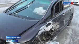 Пьяный водитель устроил аварию под Минусинском 