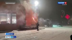 В Саяногорске дети устроили опасные игры 