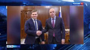 Глава Хакасии встретился с министром финансов России