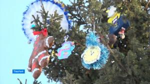 В с. Таштып появилась площадка для празднования Нового года