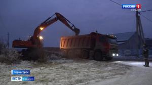 В Черногорске снова порыв водовода
