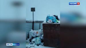 Мобильный репортёр в Копьёво снова не вывозят мусор