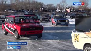 На Калининском карьере прошел чемпионат по зимнему дрифту