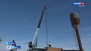 В Таштыпе сегодня устраняли коммунальную аварию, которая едва не оставила без тепла десятки жилых домов 