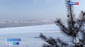 Уровень воды в Енисее продолжает подниматься