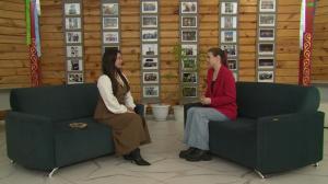 Мария Окунева - преподаватель игры на тимiр-хомысе