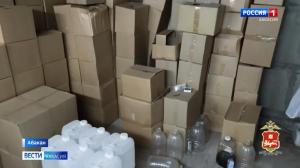 В частном доме Абакана производили водку и коньяк