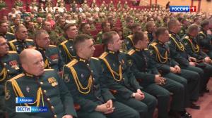 В Абакане прошло торжество в честь Защитников Отечества