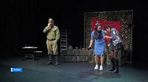 Артисты театра «Читiген» на гастролях в Республике Тыва